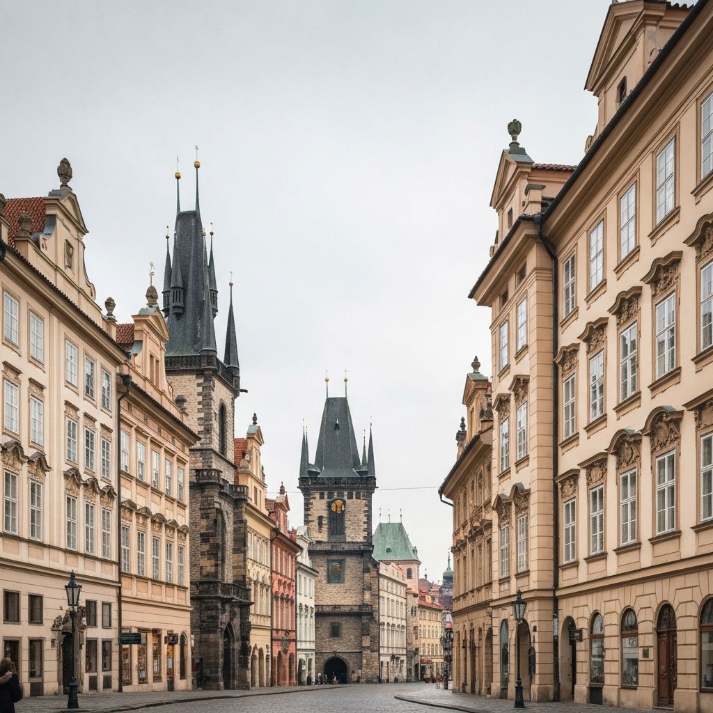 Historic Prague architecture